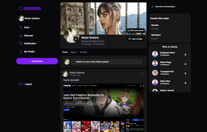 Next Insider Info